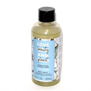 Love Beauty and Planet Coconut Water Mimosa Flower TRAVEL SIZE 3 oz